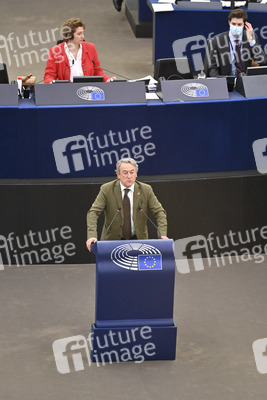 Plenartagung im Europäischen Parlament in Straßburg