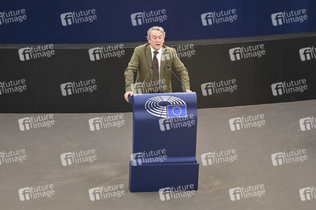 Plenartagung im Europäischen Parlament in Straßburg