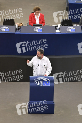 Plenartagung im Europäischen Parlament in Straßburg