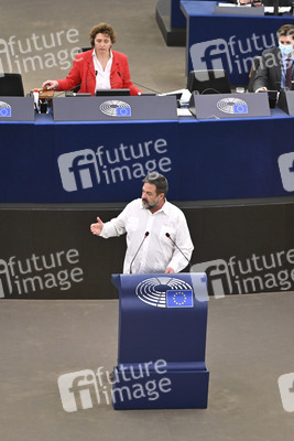 Plenartagung im Europäischen Parlament in Straßburg