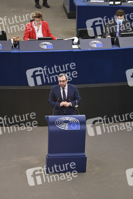 Plenartagung im Europäischen Parlament in Straßburg