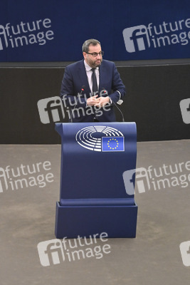 Plenartagung im Europäischen Parlament in Straßburg