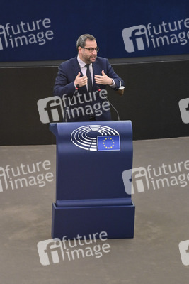 Plenartagung im Europäischen Parlament in Straßburg