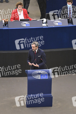 Plenartagung im Europäischen Parlament in Straßburg