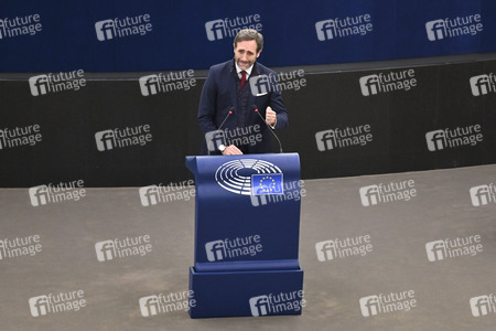Plenartagung im Europäischen Parlament in Straßburg