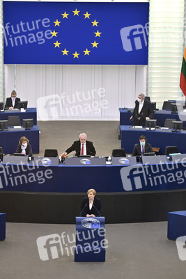 Plenartagung im Europäischen Parlament in Straßburg