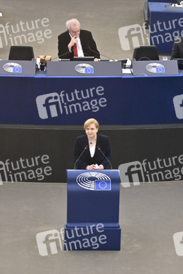 Plenartagung im Europäischen Parlament in Straßburg
