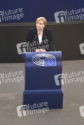 Plenartagung im Europäischen Parlament in Straßburg