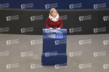 Plenartagung im Europäischen Parlament in Straßburg