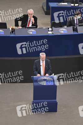 Plenartagung im Europäischen Parlament in Straßburg