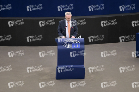 Plenartagung im Europäischen Parlament in Straßburg
