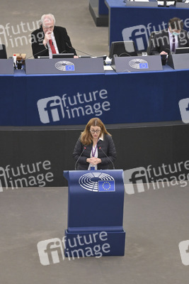 Plenartagung im Europäischen Parlament in Straßburg
