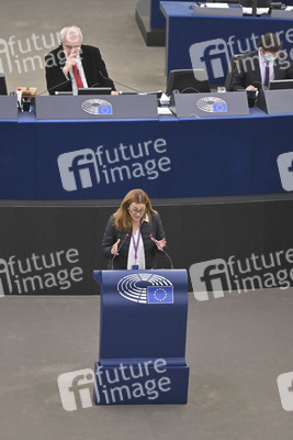 Plenartagung im Europäischen Parlament in Straßburg