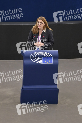 Plenartagung im Europäischen Parlament in Straßburg