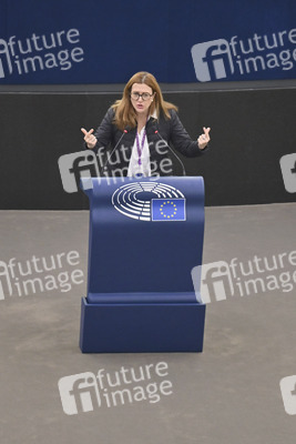 Plenartagung im Europäischen Parlament in Straßburg