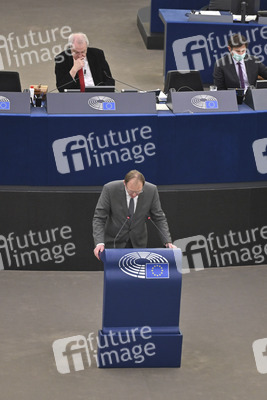 Plenartagung im Europäischen Parlament in Straßburg