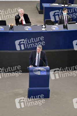 Plenartagung im Europäischen Parlament in Straßburg