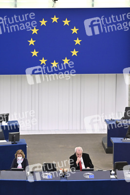 Plenartagung im Europäischen Parlament in Straßburg