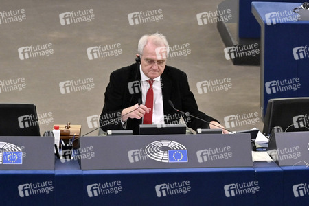 Plenartagung im Europäischen Parlament in Straßburg