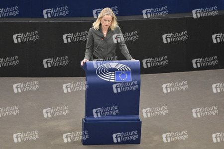Plenartagung im Europäischen Parlament in Straßburg