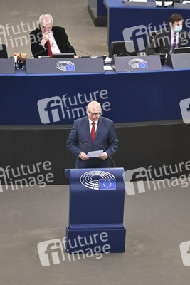 Plenartagung im Europäischen Parlament in Straßburg