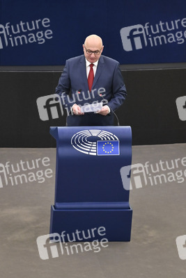 Plenartagung im Europäischen Parlament in Straßburg