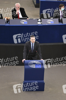 Plenartagung im Europäischen Parlament in Straßburg