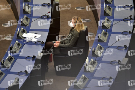 Plenartagung im Europäischen Parlament in Straßburg