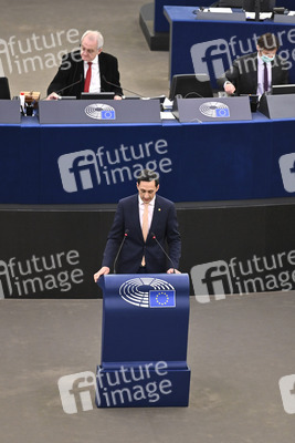 Plenartagung im Europäischen Parlament in Straßburg
