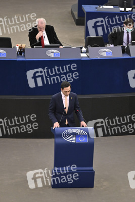 Plenartagung im Europäischen Parlament in Straßburg
