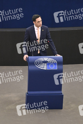 Plenartagung im Europäischen Parlament in Straßburg