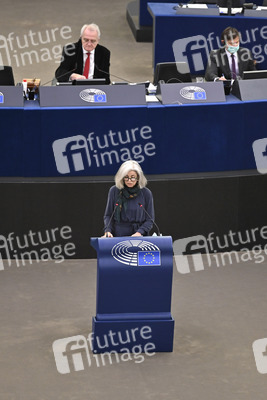 Plenartagung im Europäischen Parlament in Straßburg
