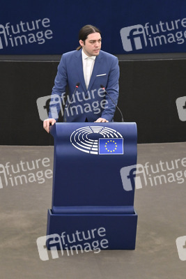 Plenartagung im Europäischen Parlament in Straßburg