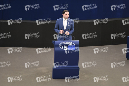 Plenartagung im Europäischen Parlament in Straßburg