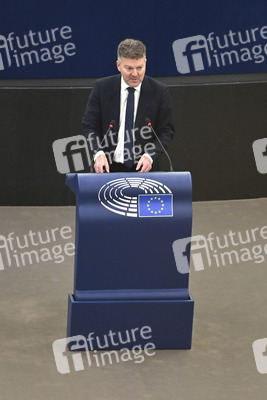 Plenartagung im Europäischen Parlament in Straßburg
