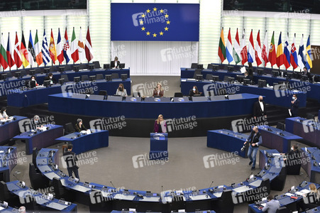 Plenartagung im Europäischen Parlament in Straßburg