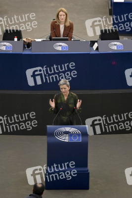 Plenartagung im Europäischen Parlament in Straßburg