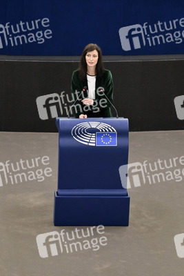 Plenartagung im Europäischen Parlament in Straßburg