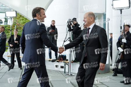 Empfang des Staatspräsidenten der Französischen Republik in Berlin