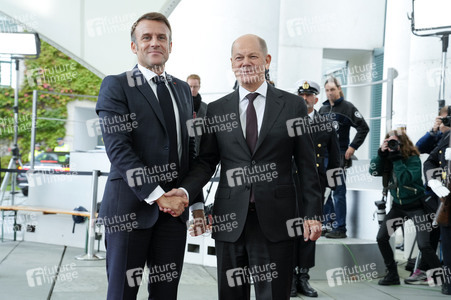 Empfang des Staatspräsidenten der Französischen Republik in Berlin