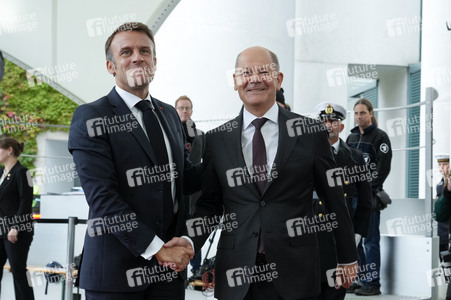 Empfang des Staatspräsidenten der Französischen Republik in Berlin