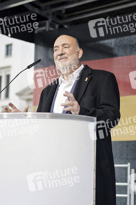 Solidaritätskundgebung für Israel vor dem Brandenburger Tor in Berlin
