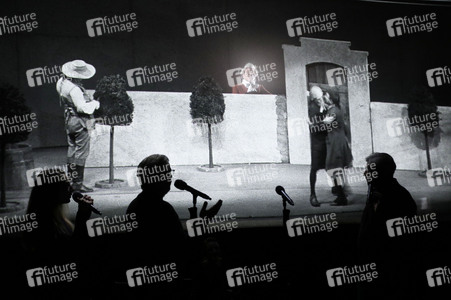 Theaterprobe 'Der Hofmeister' in Berlin