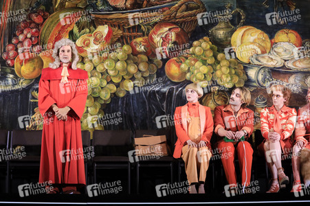 Theaterprobe 'Der zerbrochene Krug' in Berlin