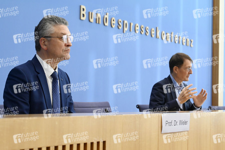 Pressekonferenz zur aktuellen Corona-Lage in Berlin