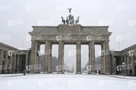 Wintereinbruch in Berlin
