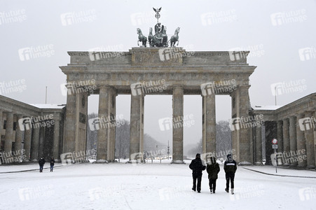 Wintereinbruch in Berlin