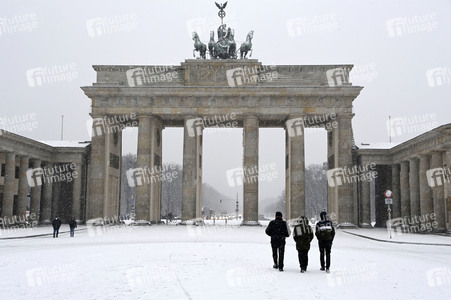 Wintereinbruch in Berlin