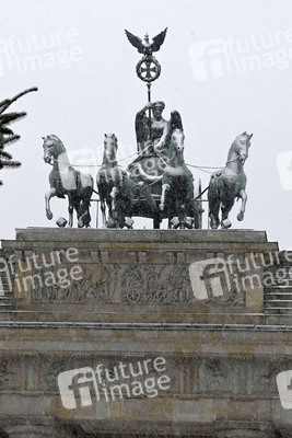 Wintereinbruch in Berlin