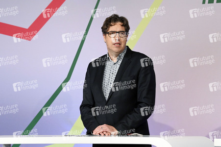 Ergebnisverkündung der digitalen Urabstimmung von Bündnis 90/Die Grünen in Berlin